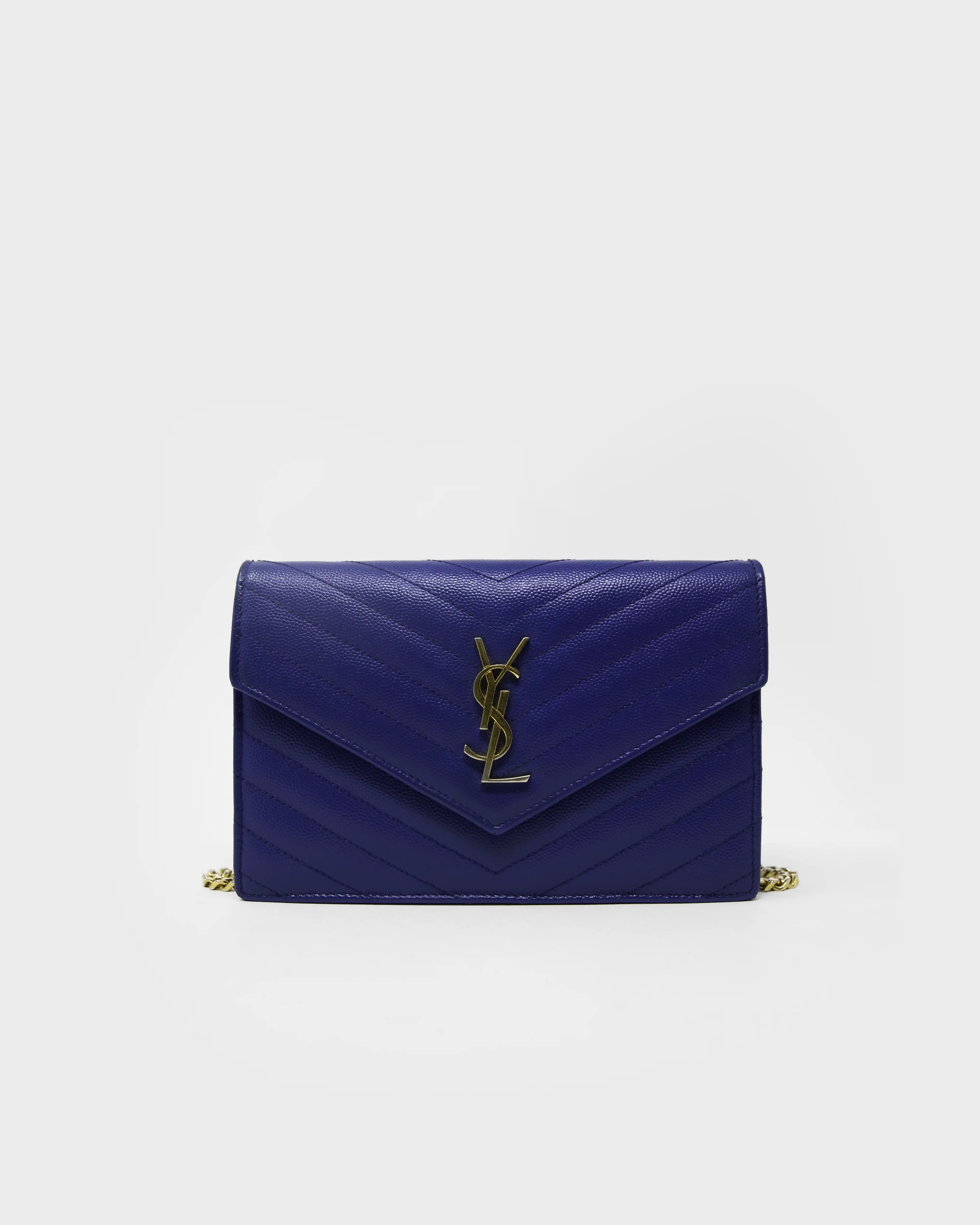 YSL Classic Cassandre Envelope Chain Wallet | Zero Collective